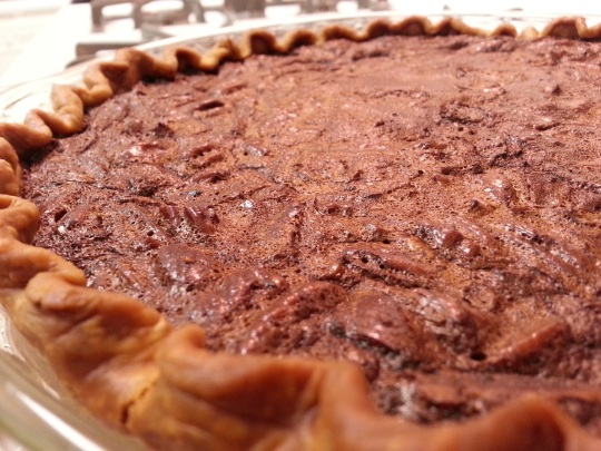 chocolate pecan pie